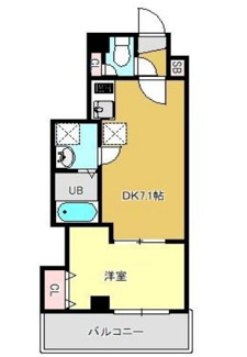 【間取り】 | アール・ワンズ北砂 | 間取りです。