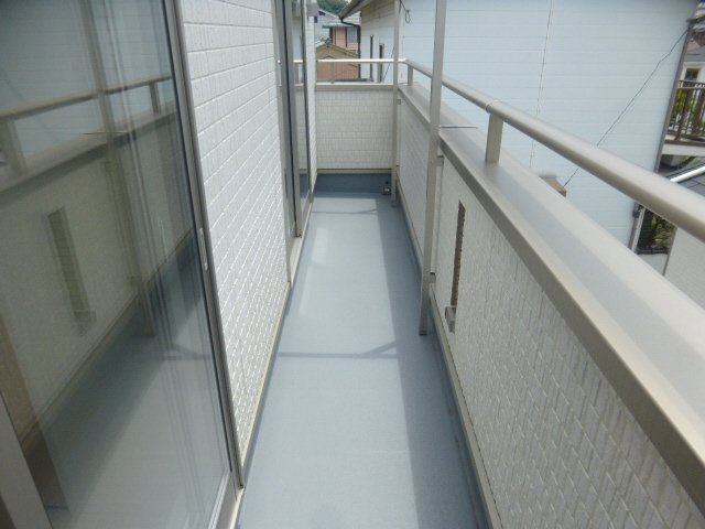 北原戸建のバルコニー