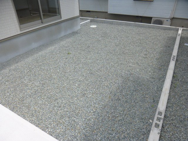 北原戸建の駐車場