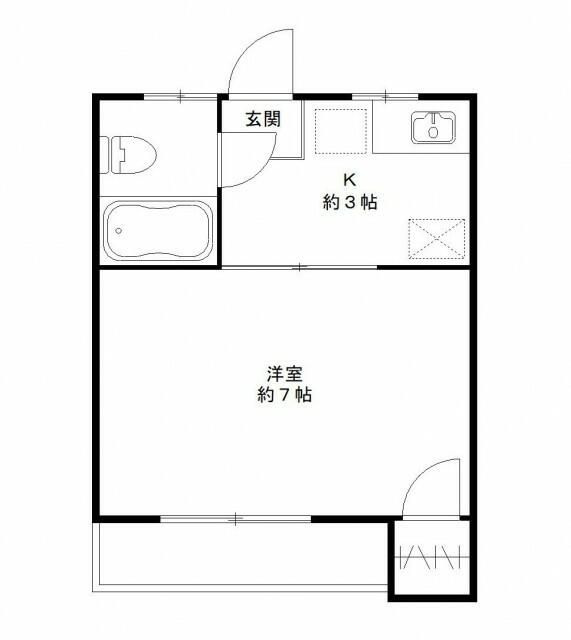 セシール幕張Ｉの間取り