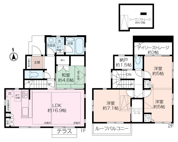 平塚市宮松町　中古戸建の画像