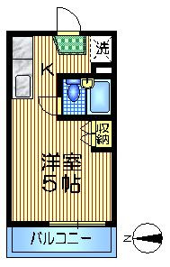 メゾン３２９の間取り|★すっきりとしたお部屋です★