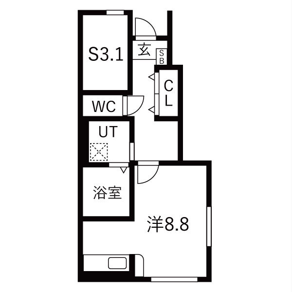 Trefleの間取り