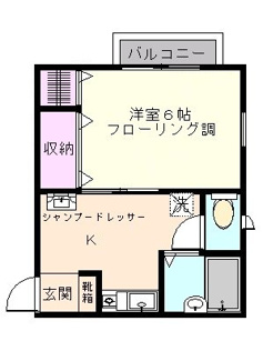 【間取り】 | プチ・フルール | 間取りです。