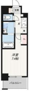 ミュプレ北浜の間取り