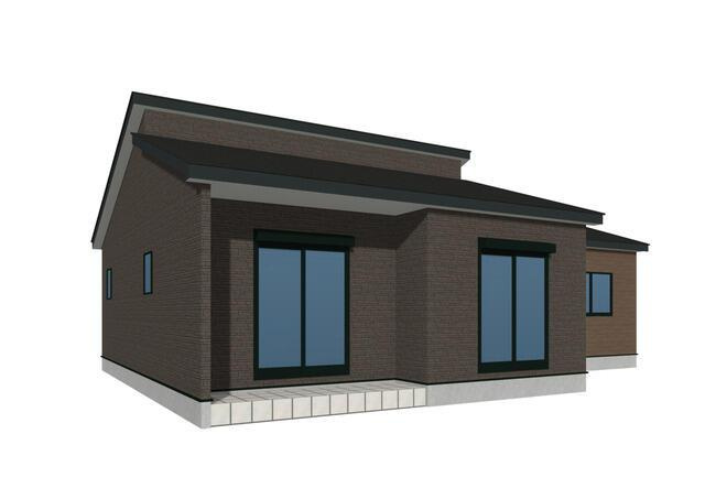 新築戸建て・仲介手数料無料）津島市葉苅町・１号棟の外観|未来を鮮やかに彩る住まい（1…