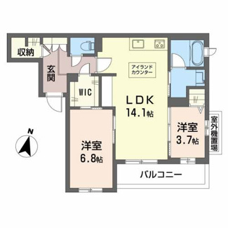 【間取り】 | ラメゾンデプレズィール | 間取り