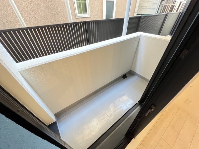 西宮市石在町の賃貸マンションのバルコニー