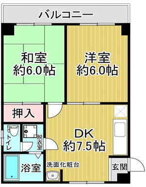 パークホーム王子の間取り