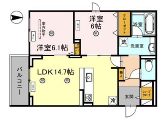 【間取り】 | フォルトゥーナ江坂 | Fortuna江坂　間取り
