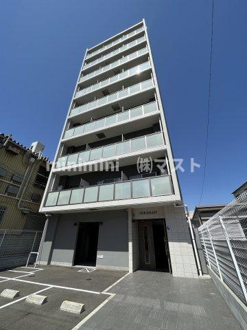 大阪市福島区大開３丁目の賃貸マンションのエントランス