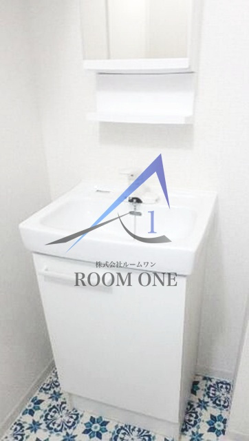 ディアコート神楽坂の洗面所|洗面台です。