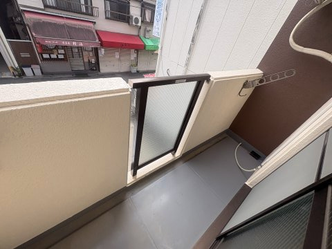 コンフォール垂水のバルコニー