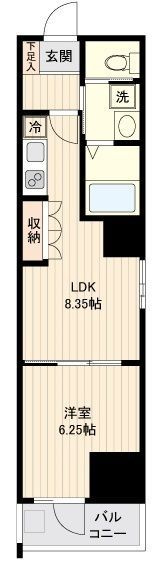グレイヒルズの間取り|間取りです。