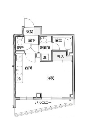 ラ・レンヌ上鷺宮の間取り|間取りです。