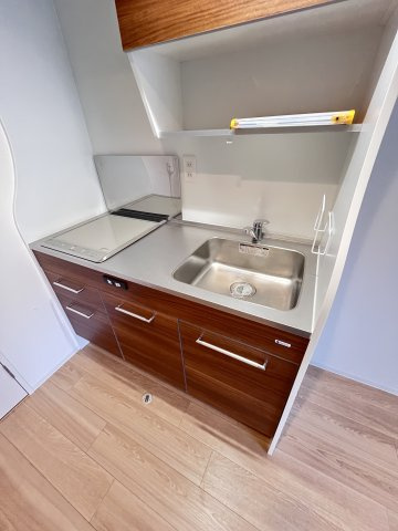 大阪市城東区放出西３丁目の賃貸マンションのキッチン