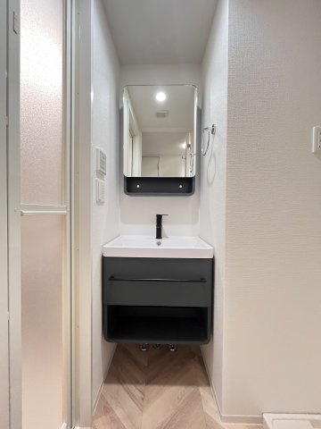 大阪市城東区放出西３丁目の賃貸マンションの洗面所