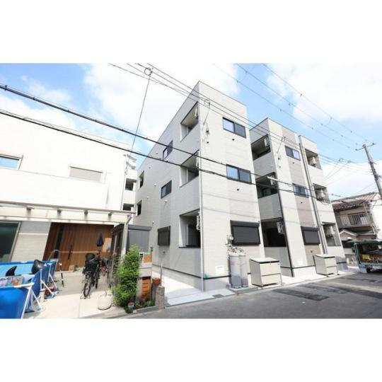 大阪市都島区大東町３丁目のアパートの外観