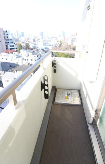 ステラ仙台坂のバルコニー