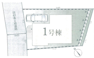 【区画図】 | 新築　JR中央線　西八王子駅　京王高尾線　山田駅　緑町