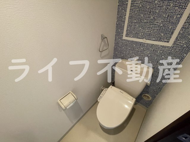 Art　Pension高井田のトイレ|トイレもきれいです
