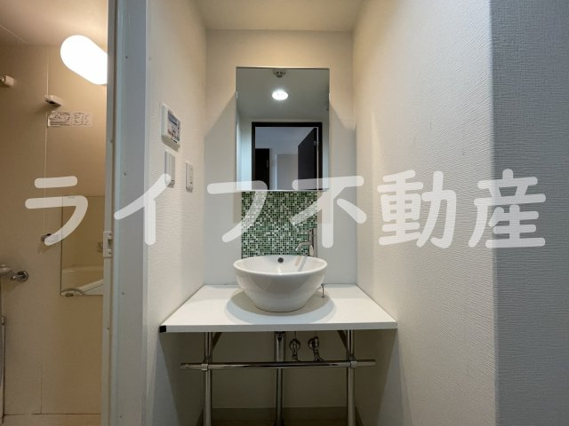 Art　Pension高井田の独立洗面台|独立洗面化粧台付き