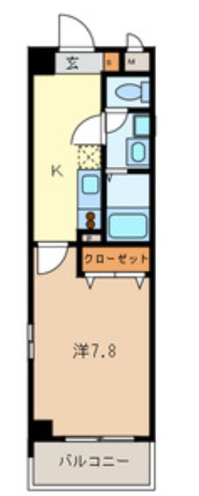 ボン　クラージュの間取り