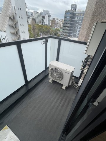 パークヒルズのバルコニー