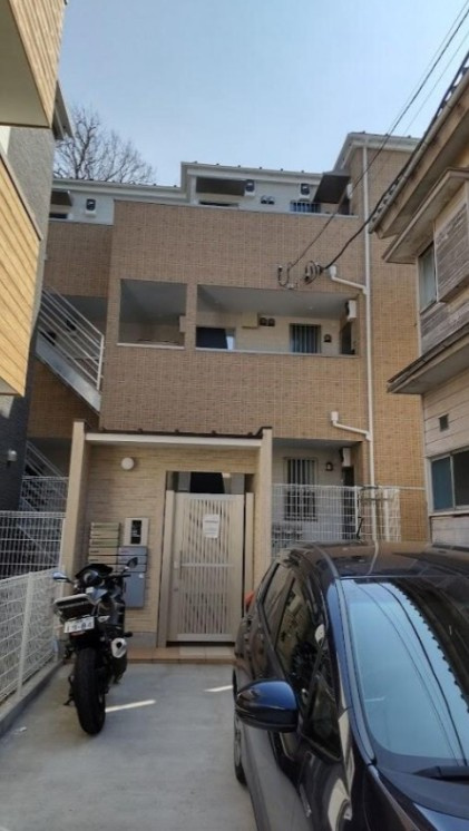 川崎市中原区井田２丁目のアパートの外観