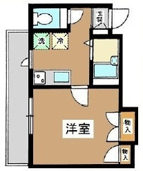 Ｃｏｌｌｉｓ馬込の間取り|間取りです。