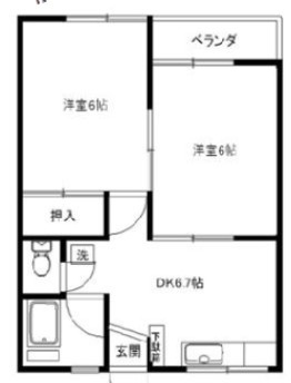 レイディアント彩一番館の間取り