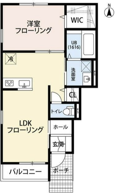 アムール鷹匠の間取り