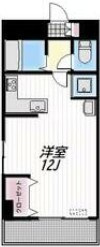 Ｆマンションの間取り|間取りです。