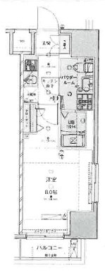 GENOVIA浅草駅前skygardenの間取り|間取りです。