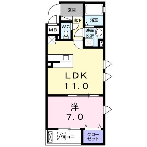 モンテリッチレジデンスの間取り|間取りです。