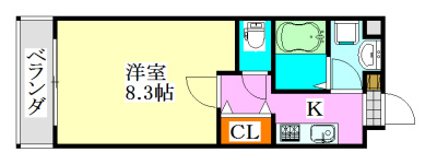 【間取り】 | ソレイユ津田沼