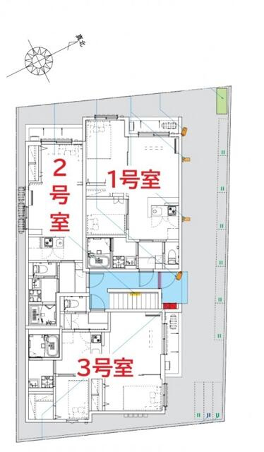 ｒｏｂｏｔ　ｈｏｍｅ　松戸新田の区画図
