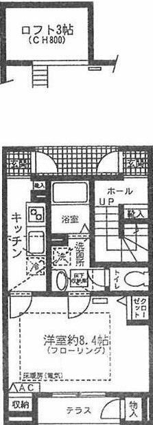 ブリランテ梅ヶ丘 の間取り|間取りです。