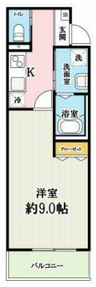 （仮称）キャメル梅島２Aの間取り|間取りです。