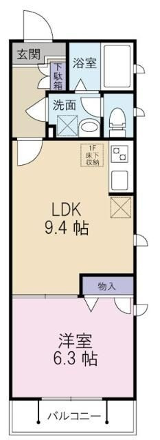 シャーメゾン中板橋の間取り|間取りです。