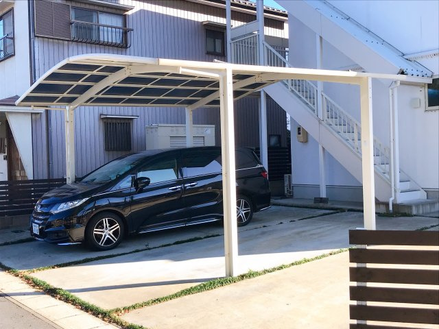 小牧市大字小牧原新田のアパートの外観