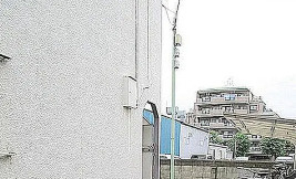 コーポ上野のエントランス