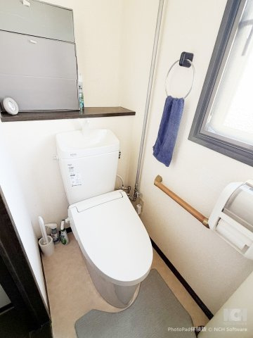 小樽市望洋台1丁目　軽量鉄骨住宅のトイレ|１・２階にトイレあり♪