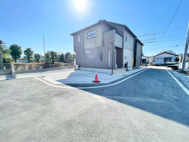 【前面道路含む現地写真】 | 高崎市下豊岡町　新築５号棟