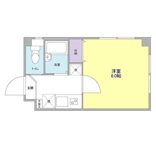 メゾンフラワー田園調布の間取り|間取りです。