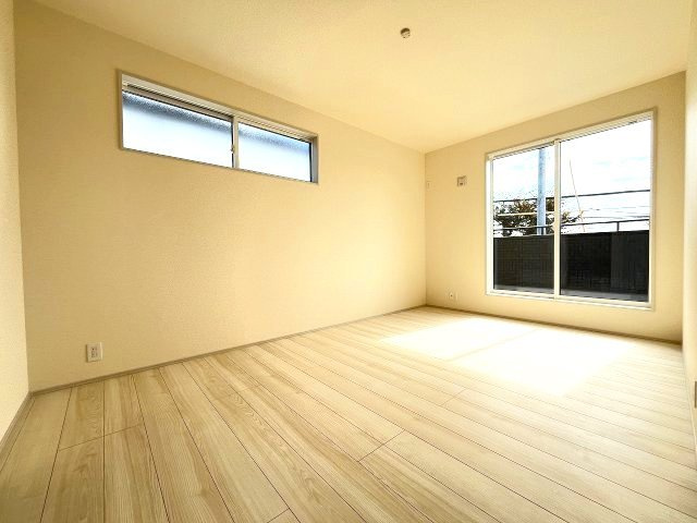 【寝室】 | 大野城市大城3丁目　3号棟（全7棟）【仲介手数料無料・0円】 | 施工例。施工例は完成時と異なる場合があります。
