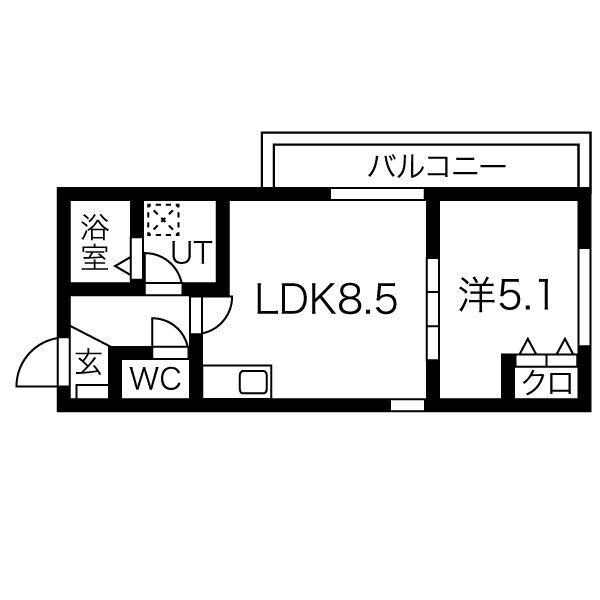 AVENIRの間取り