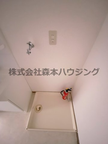 【設備】 | 　コーポ小林 | 室内洗濯機置き場です