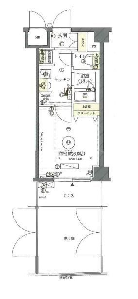 クレイシア矢口の間取り|間取りです。