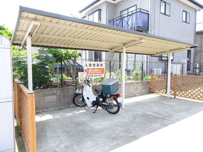 ソレイユ・レバンのその他共用部分|駐輪場です